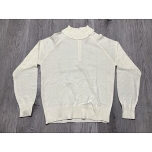 Vintage Hudsons Turtleneck Sweater Ribbed Collar‎ Lightweight Pullover Size XL